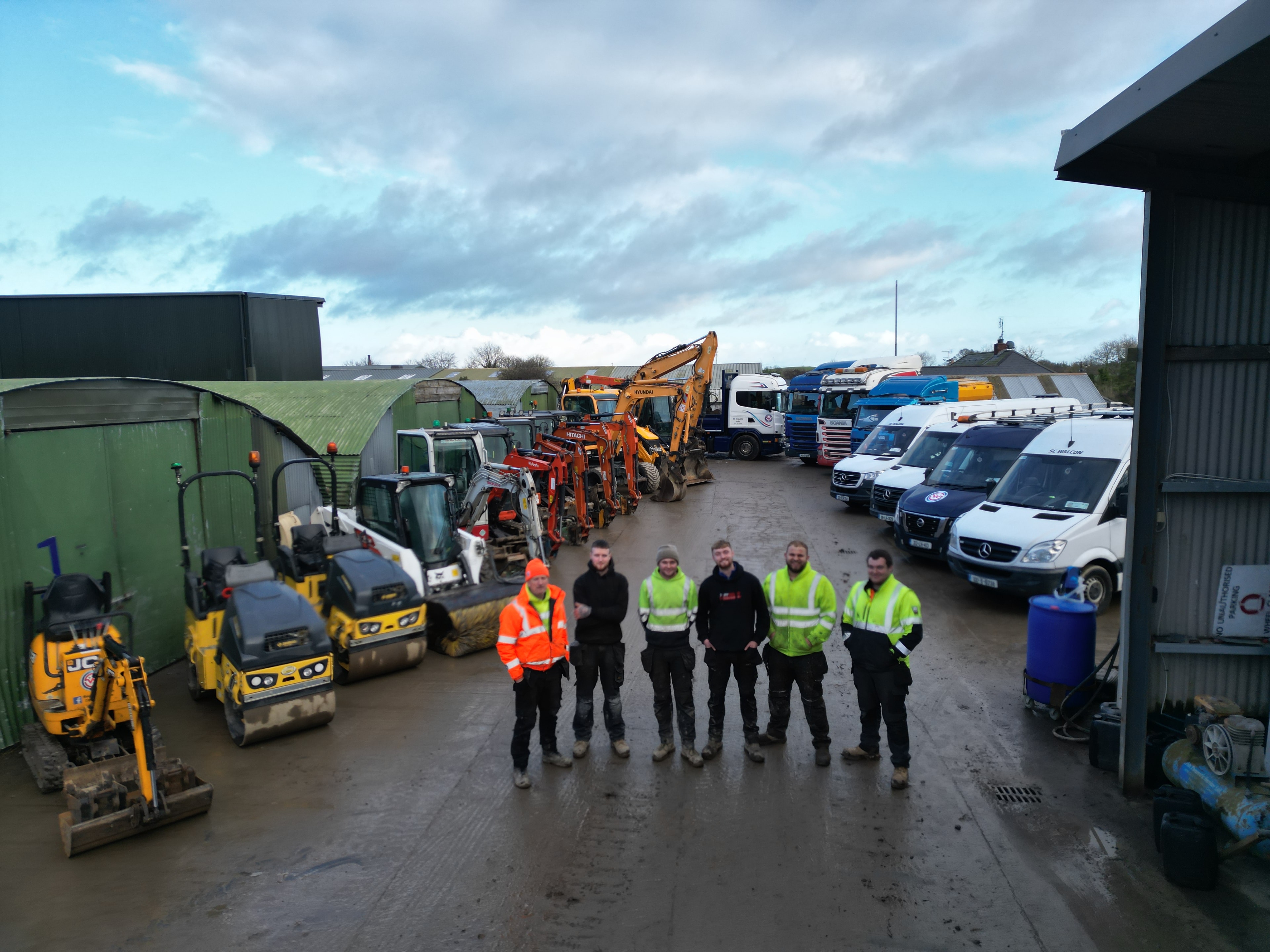 SC Walcon groundworks project